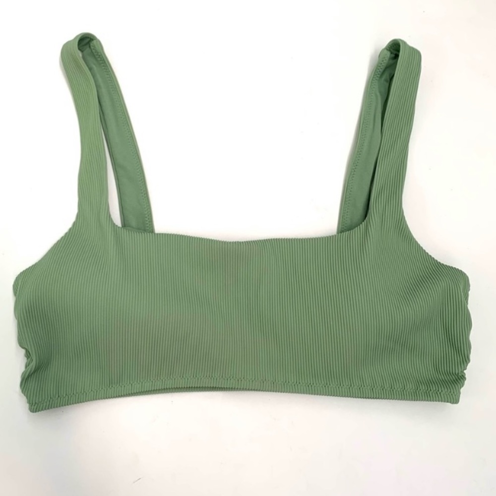 Aerie Scoop Ribbed Bikini Top